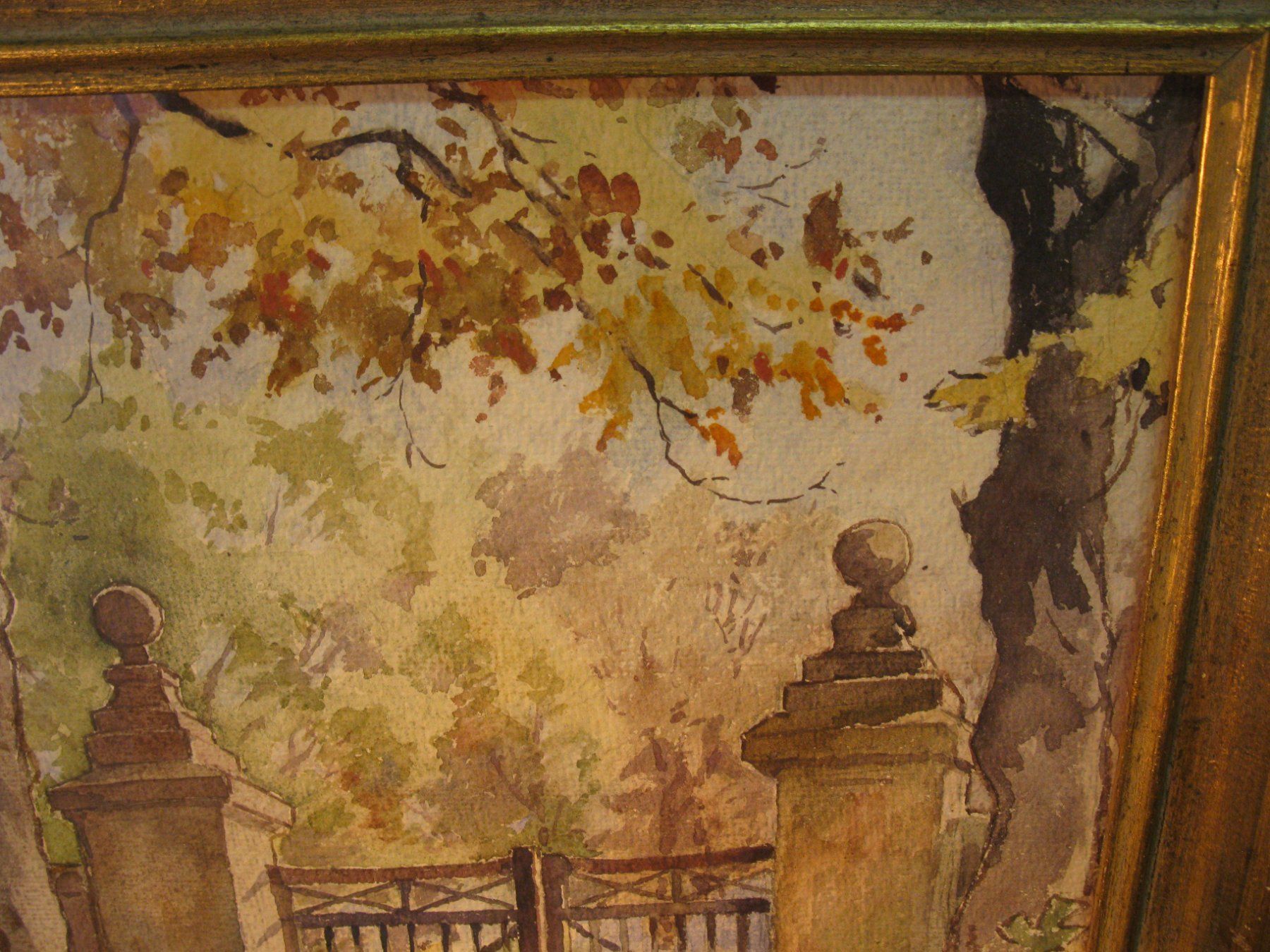 Gemälde: Feines Aquarell von Moser Adolf Bern – Gebraucht aus Altstätten von antikundart 5