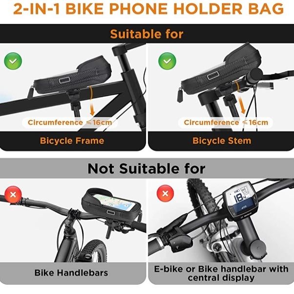 Pezzi di ricambio: Fahrrad Handyhalterung – Nuovo e nell'imballaggio originale da Hünenberg venduto da Trade18 3
