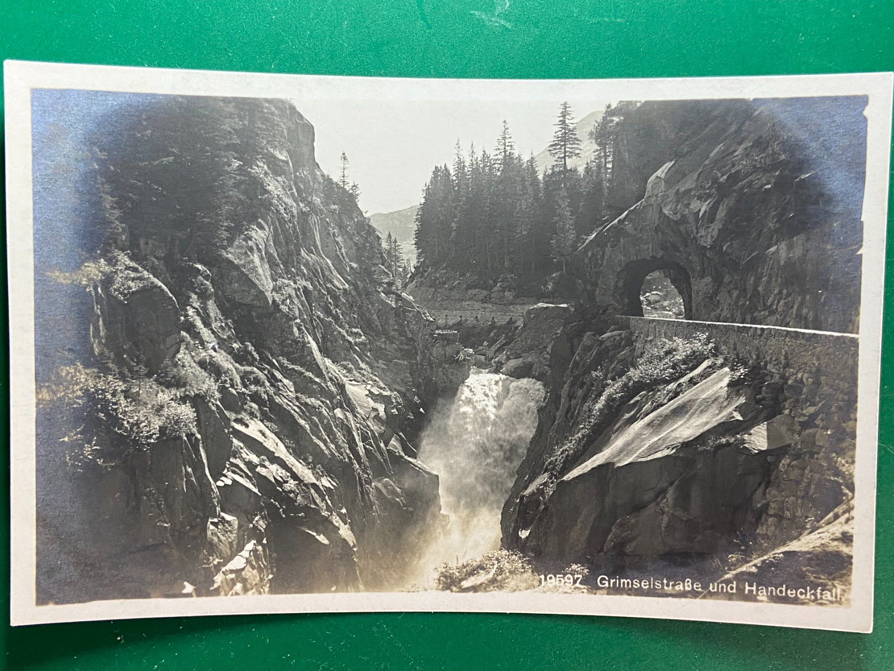 Cartoline postali: Grimselstrasse und Handeckfall – Usato da Steg VS venduto da danwer74