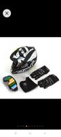 casque moto+ gants