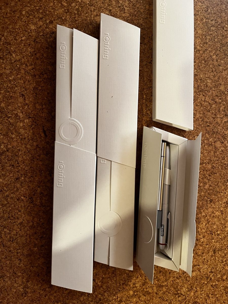 Rotring Penna & Evidenziatori: Rotring Miele Kugelschreiber Silber – Nuovo e nell'imballaggio originale da Haldenstein venduto da Gigathlon4 1