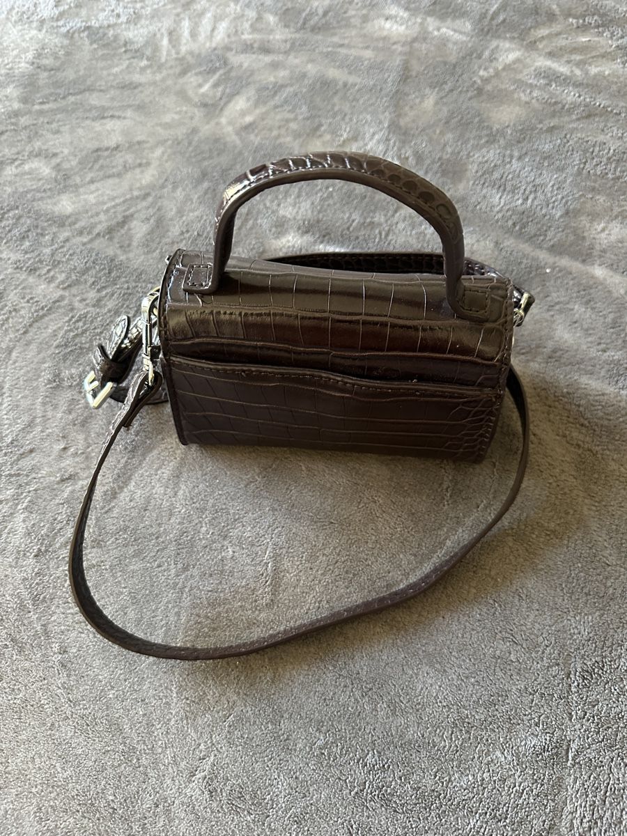 Borse da donna: Chocolate Croc Mini Bag - Perfect autumn accessory! – Nuovo (secondo la descrizione) da Genève venduto da bea_72cz 1