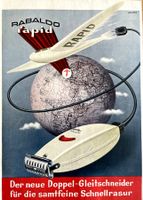 Rabaldo Rapido rasieren - Alte Werbung / Publicité 1947