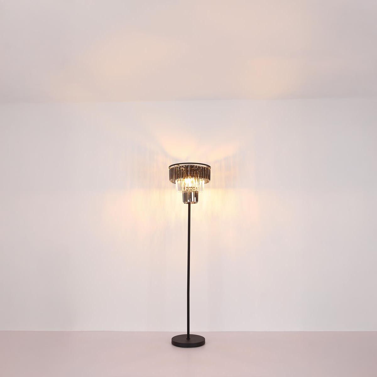 Lampade: Stehleuchte, Glaskristalle, 160 cm Höhe – Nuovo (secondo la descrizione) da Kreuzlingen venduto da Smart-Light
