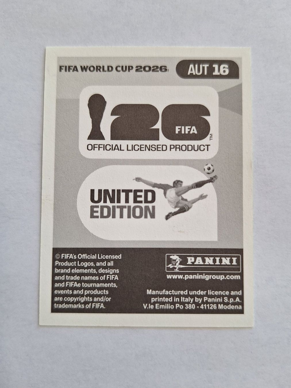 Panini Carte collezionabili: Panini Romano Schmid AUT 16 – Nuovo (secondo la descrizione) da Romanens venduto da Crocette 1