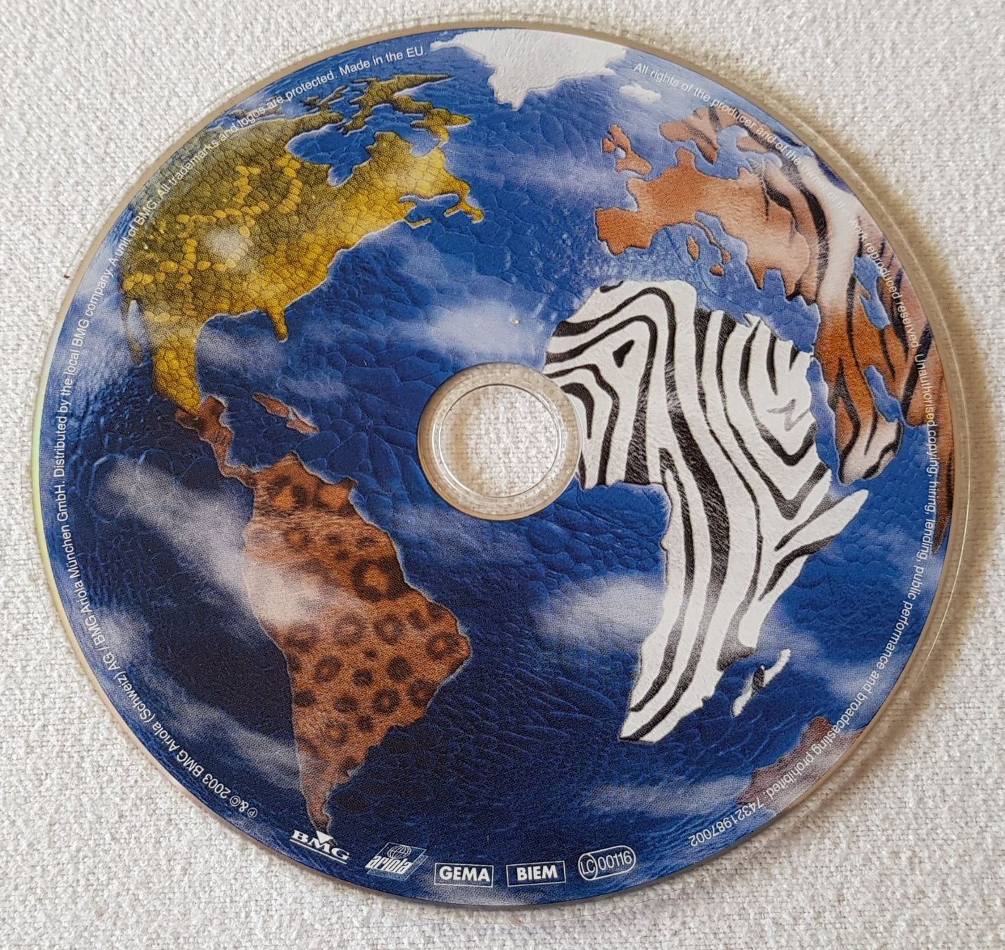 CD: Gotthard – Human Zoo - CD - 2003 - First Press - Ariola – Usato da Uster venduto da Zardodel 2