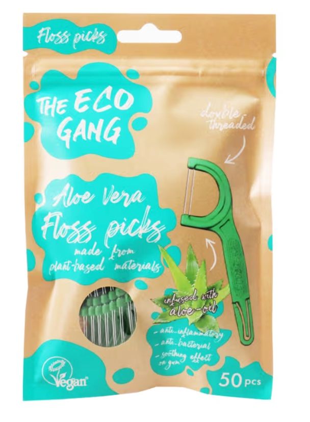 Cura dei denti: Zahnseide-Sticks Aloe Vera, 50er Pack – Nuovo e nell'imballaggio originale da Wagenhausen venduto da FrauLang