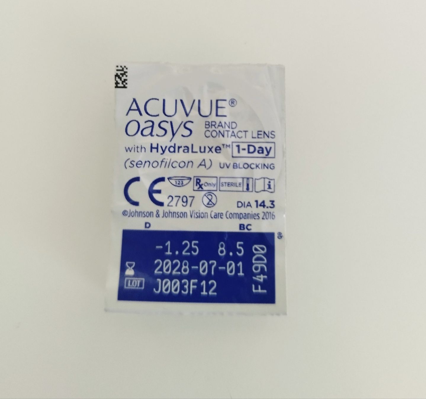 Acuvue Kontaktlinsen: Kontaktlinsen -1.25 – Neu (gemäss Beschreibung) aus Bülach von verasara 1
