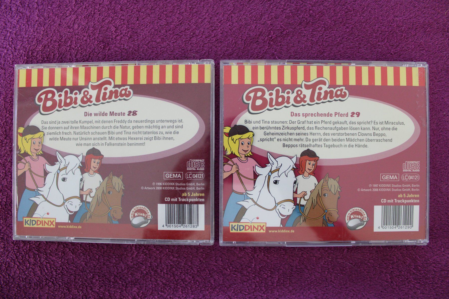 CD: 6 - Bibi & Tina - Hörspiel - CD´s – Usato da Müllheim Dorf venduto da Seeeule01 4