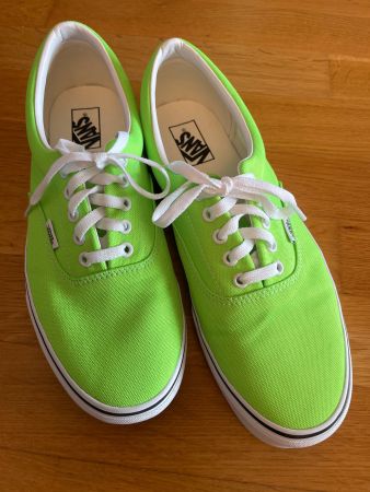 Vans Sneaker Low, wie NEU, Gr. 46 Herren, Farbe Neongrün