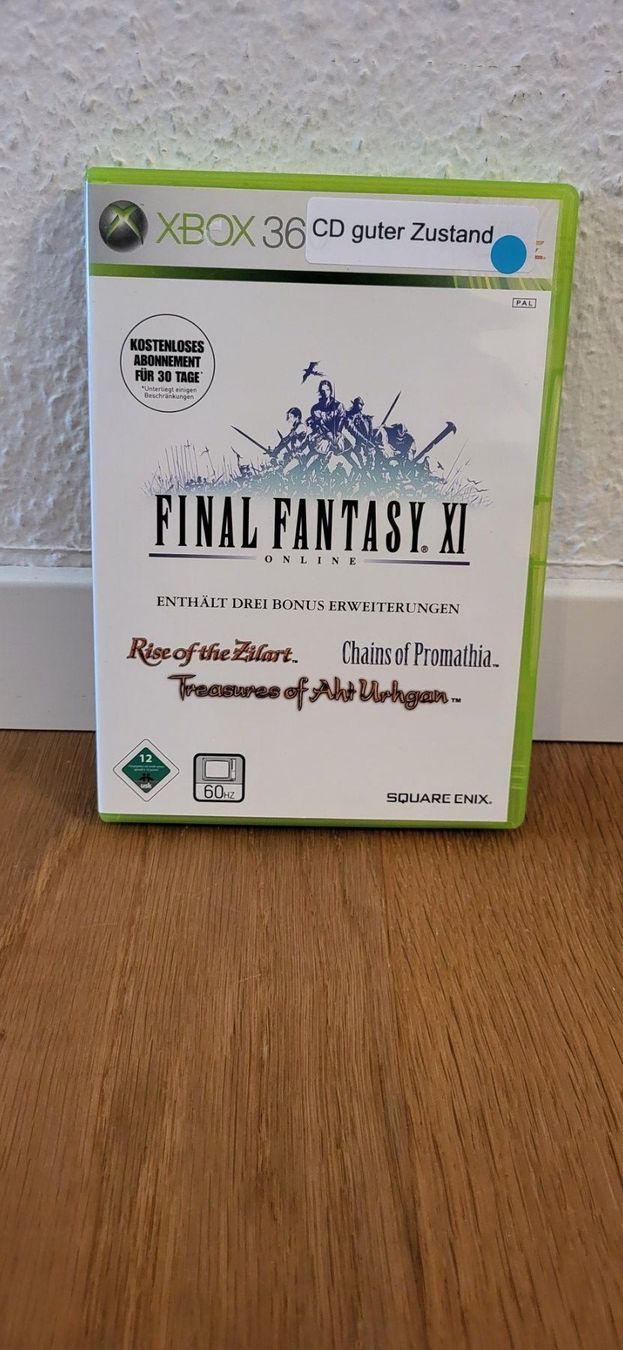 Microsoft Giochi: Xbox 360 - Final Fantasy 11 Online Addon – Usato da Münsingen venduto da Heroism2010
