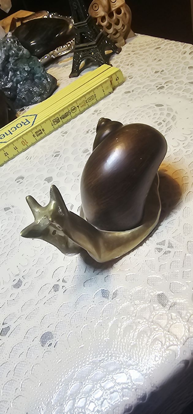 Statuette: Schneckenfigur Malevolti Ronta Bronze 322g gebraucht – Usato da Füllinsdorf venduto da Raza786 1