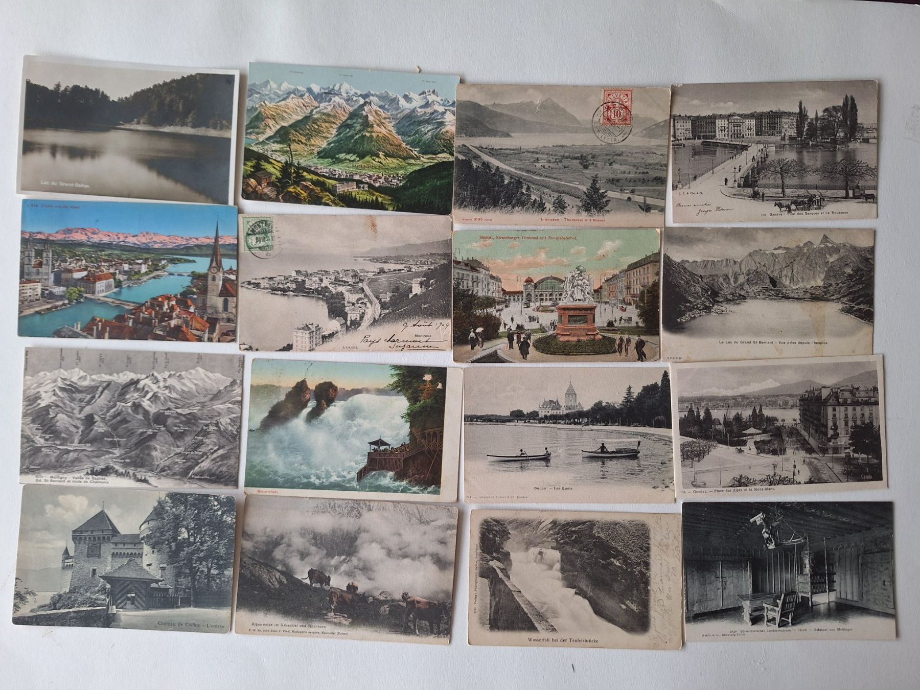 Cartes postales: Alte Ansichtskarten Schweiz, 50 Stück, Kleinformat  (5) – D'occasion à Zürich par t24_de 2