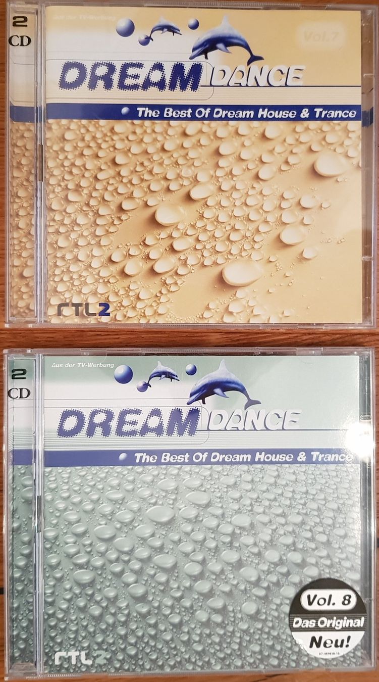 CD: 2 Dreamdance CDs - Vol.7 & Vol.8 - House & Dance – Usato da Schöftland venduto da dahonich