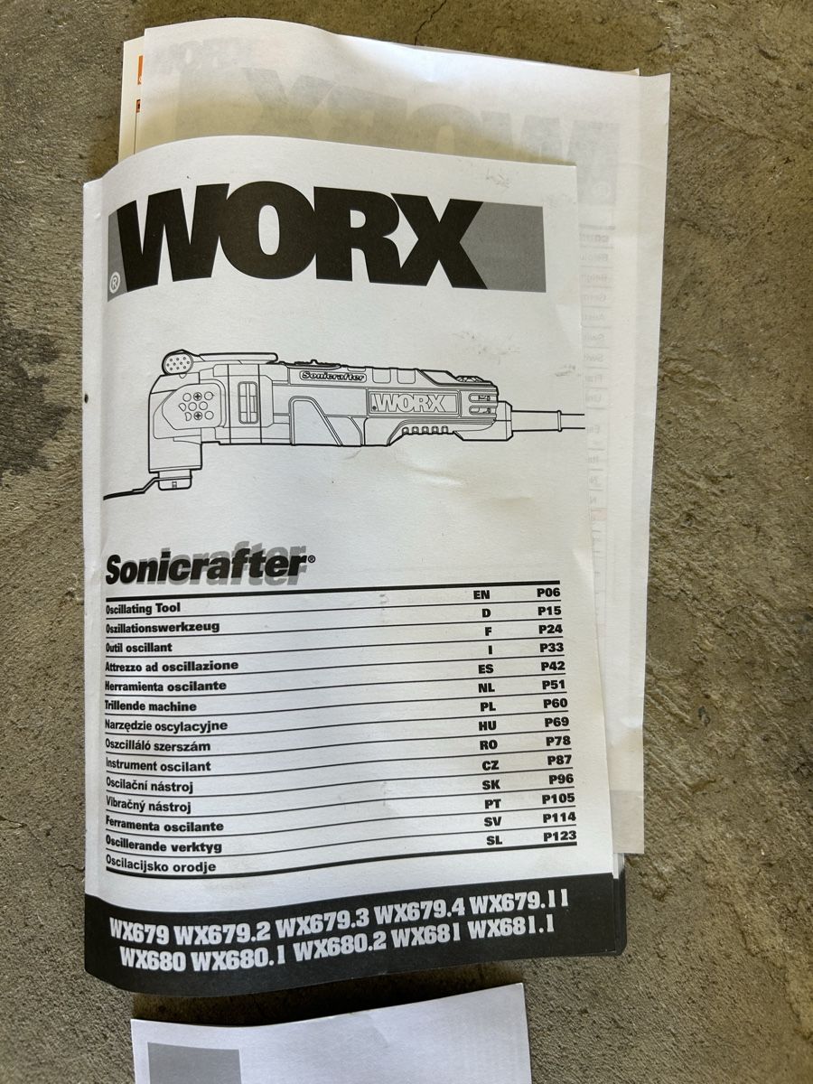 Worx Tutti gli attrezzi: WORX Sonicrafter Multitool mit Zubeh. – Usato da Seuzach venduto da Commodore64 1