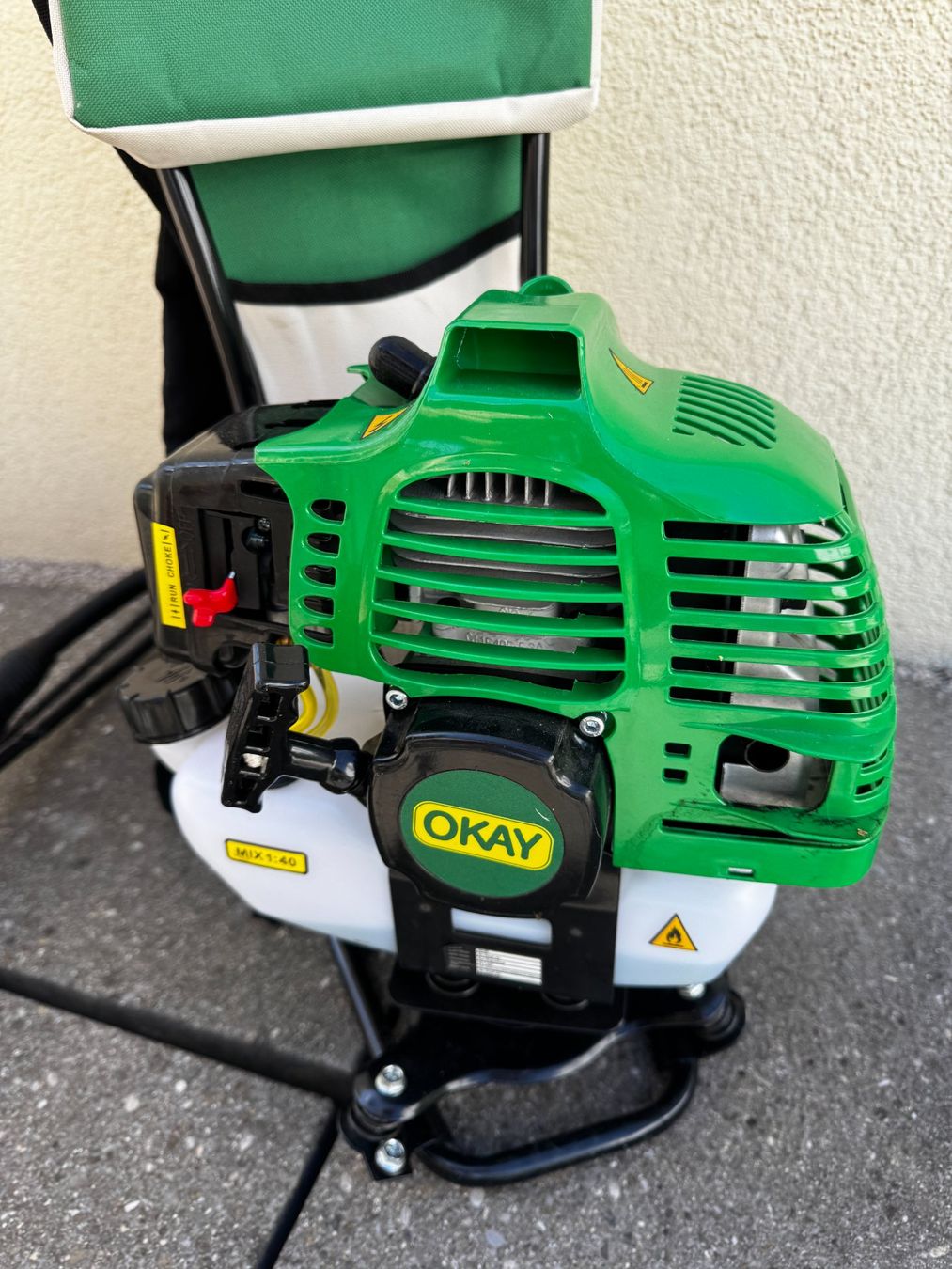 Tutte le macchine: Freischneider / Rasentrimmer Backpack der Marke "OKAY" – Usato da Niederweningen venduto da AltairXXX 3