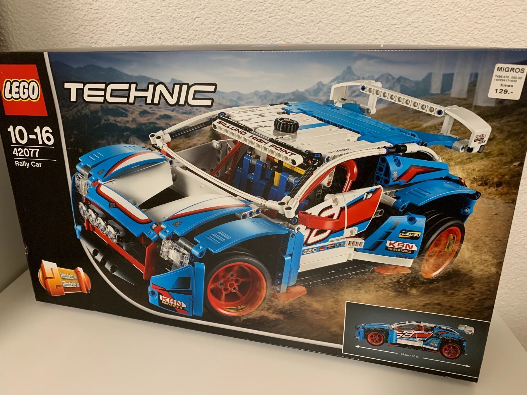 Giochi: Grosser Lego Technic Rallye Rennwagen – Nuovo e nell'imballaggio originale da Wegenstetten venduto da Sportcrispy 2