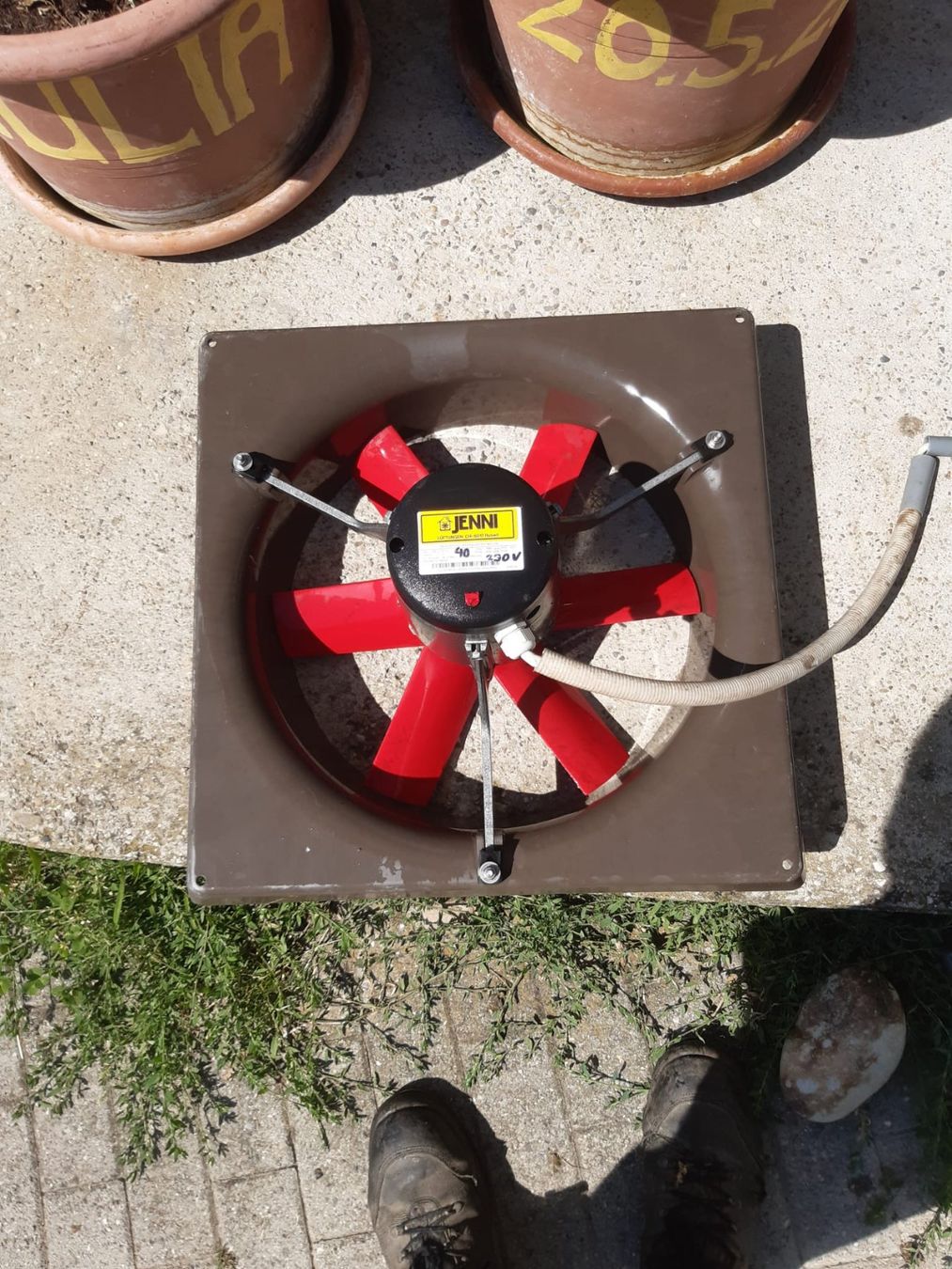 Ventilatoren: Jenni Ventilator 4/E 40 cm – Gebraucht aus Hergiswil LU von sunshine714 2