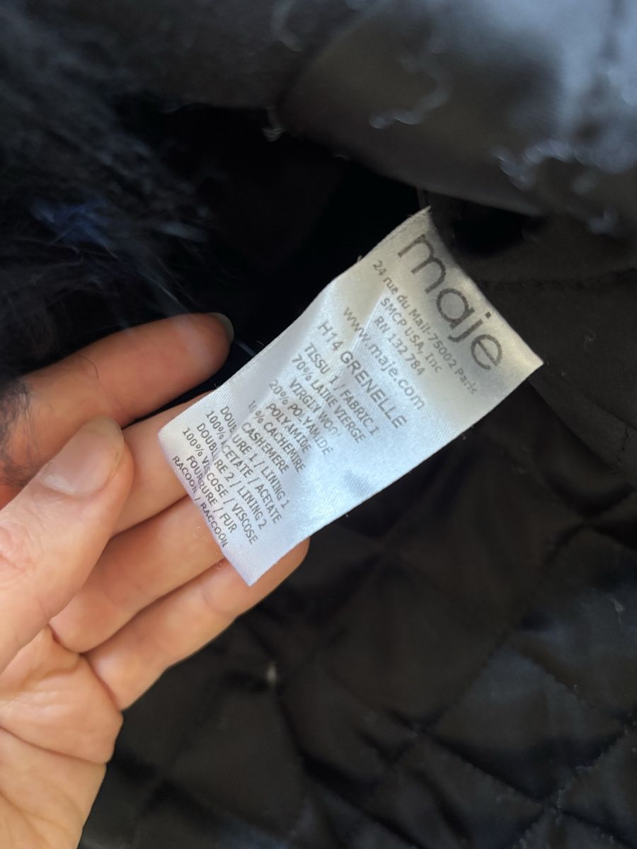 Maje Manteaux: Dufflecoat Maje blau 36 – D'occasion à St. Gallen par maryloewe 1