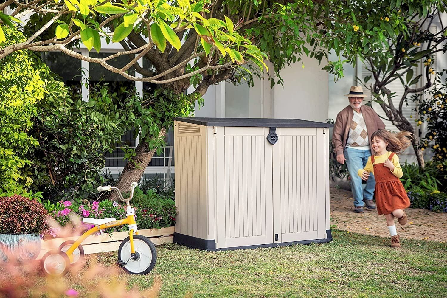 Box contenitori: Keter Store-It-Out Midi Mülltonnenbox – Nuovo e nell'imballaggio originale da Bottighofen venduto da zaap 4