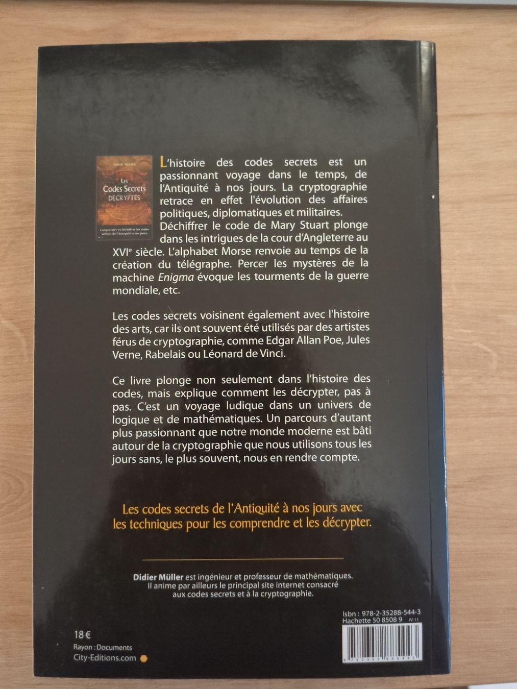 Bücher: Livre "Codes Secrets Décryptés" – Gebraucht aus Corminboeuf von MrGP87 1