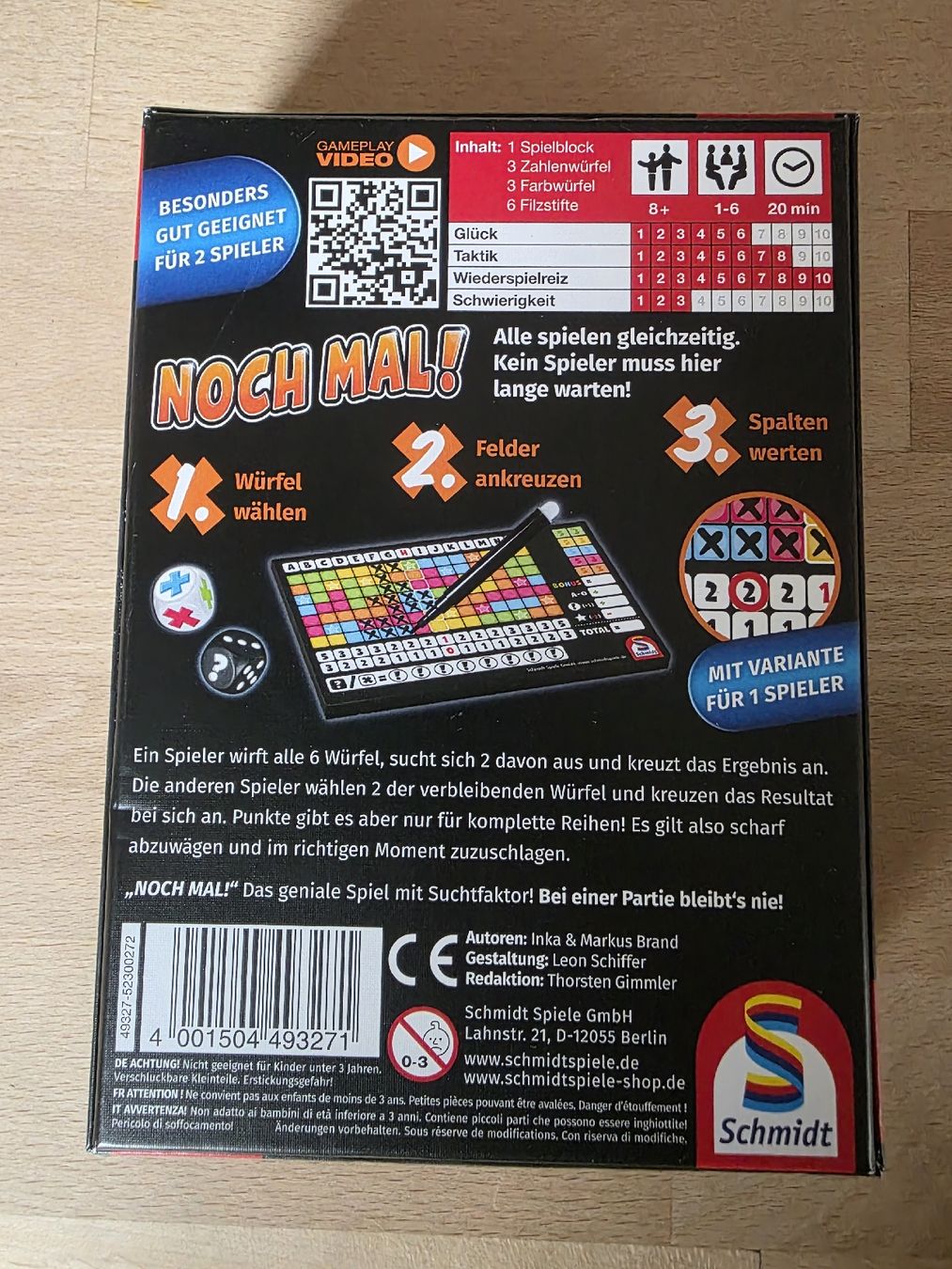 Jeux: Noch Mal!  – D'occasion à Oberstammheim par kuechenhelfer 1