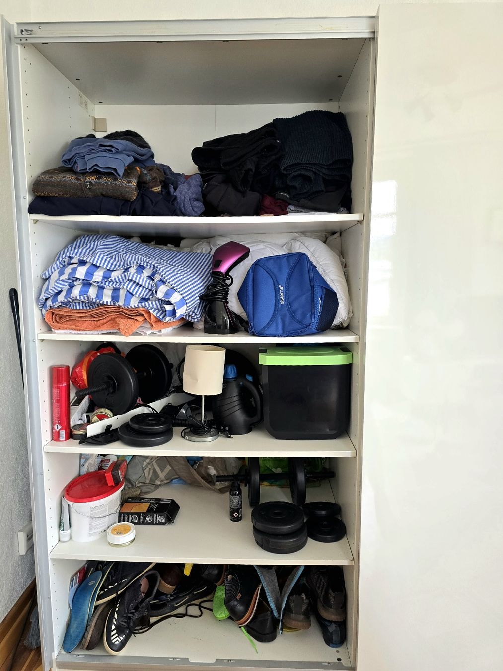 Armoires: PAX / HASVIK Kleiderschrank Weiss – D'occasion à St. Gallen par mon_kcz6 4