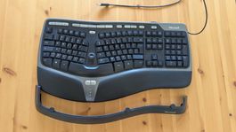 Clavier QWERTY ergonomique Microsoft
