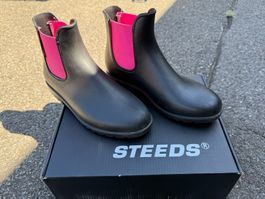 Reitstiefeletten aus PVC – pflegeleicht & bequem