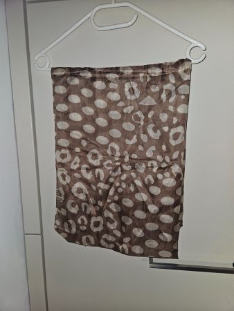Foulard braun gefleckt