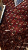 Tappeto persiano rosso 195x130 cm usato buono stato