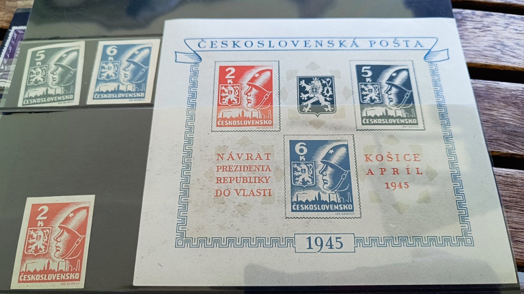 Tous les timbres: **briefmarken Tschechoslowakei 1945 – Neuf (Voir description) à Fischingen par Mkr81 1