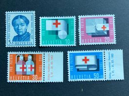 Pro Patria 1963 - komplette Serie ** (ZNr 113 bis 117)