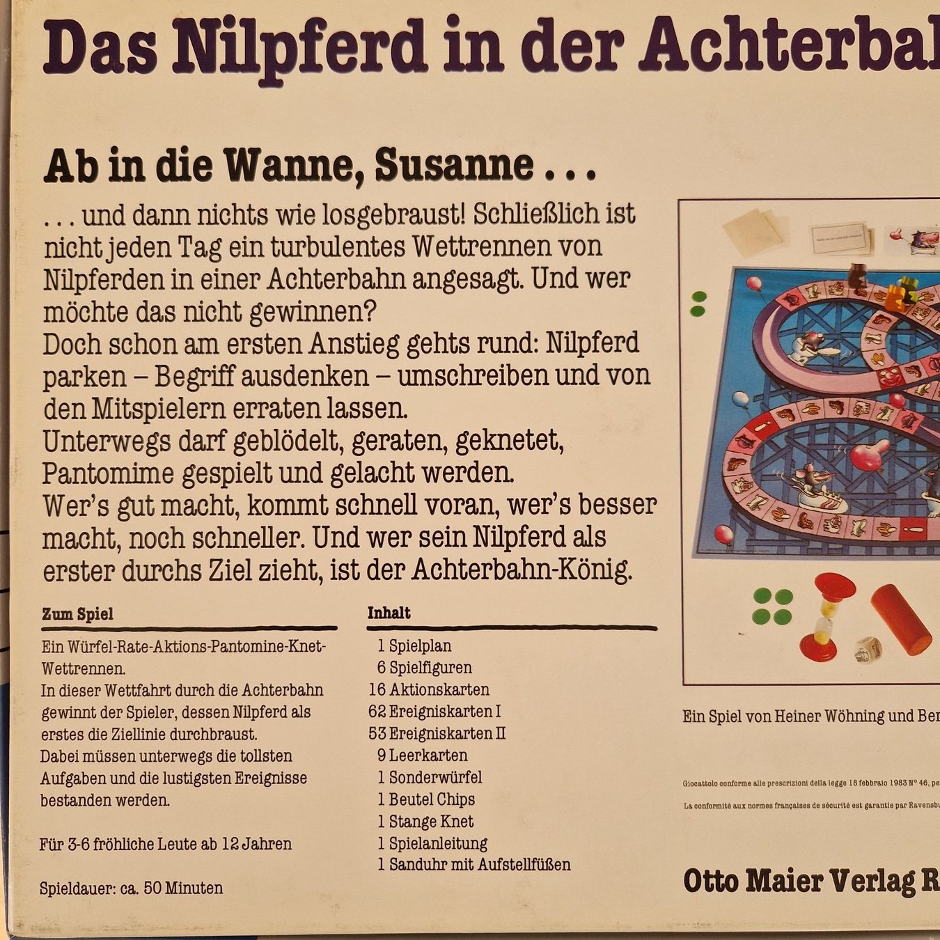Spiele: Elefantenparade / Nilpferd auf der Achterbahn – Gebraucht aus Rüti ZH von Gigelisuppe 6