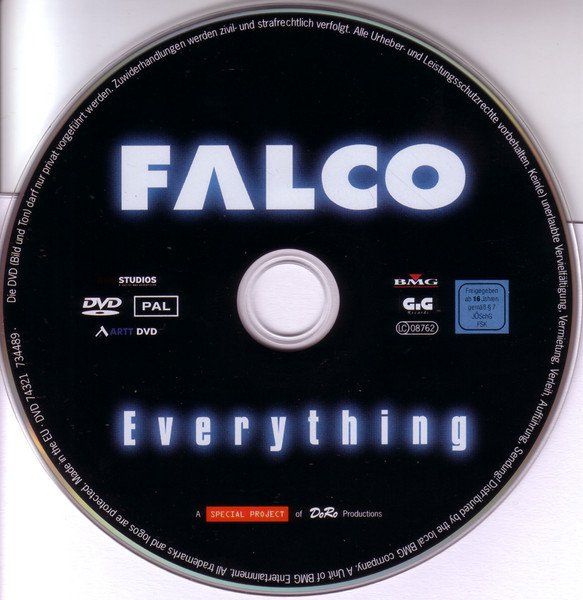 Tutti i DVDs: Falco – Everything – Usato da Brittnau venduto da Zibu 2