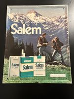 Vintage Salem Werbeschild 70er Jahre