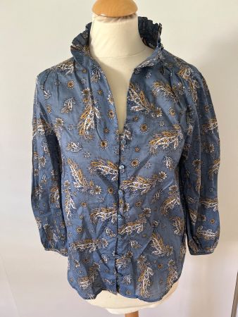 Bluse aus reiner Baumwolle GR.38