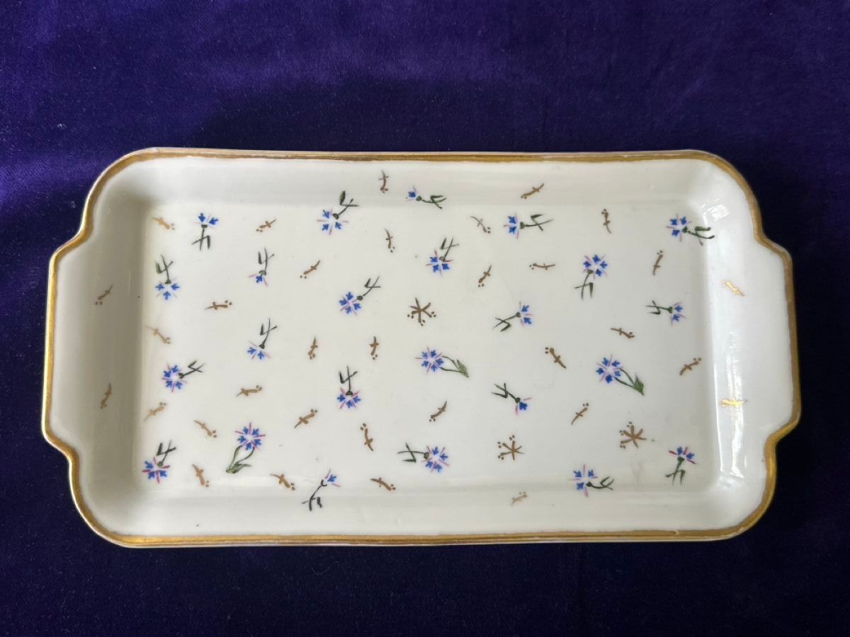 Servierplatten: Langenthal Suisse Serviertablett, Butterplättchen Vintage – Gebraucht aus Zürich von Chaeffeler