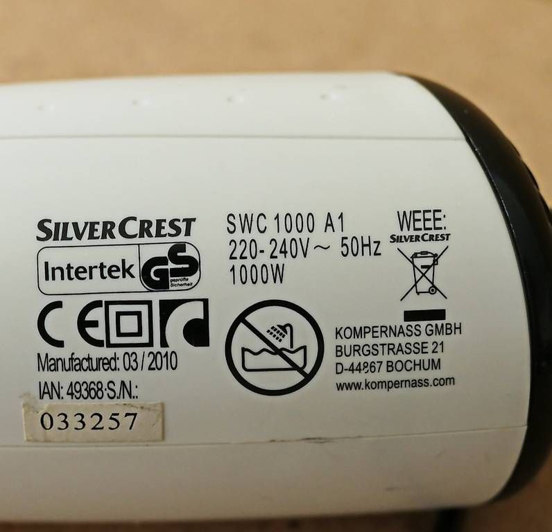 Asciugacapelli: Silvercrest Warmluftbürsten Set  – Usato da Wettingen venduto da Ricolino2025 4