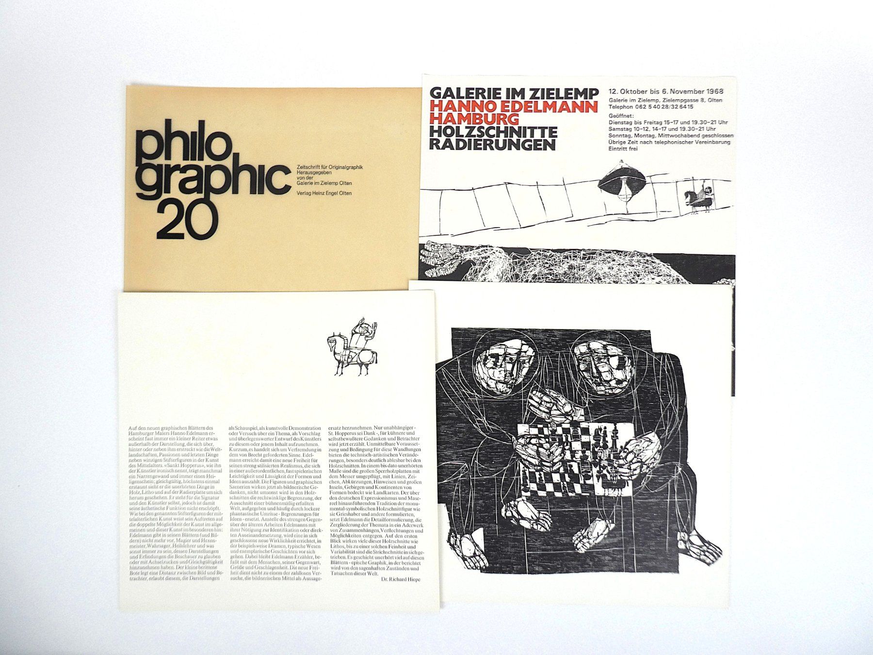 Riviste & Magazine: philographic 20 Zeitschrift - Hanno Edelmann – Usato da Urtenen-Schönbühl venduto da Restwert_Schoenbuehl 2