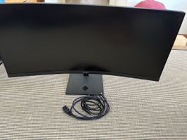 HP OMEN curved monitor 34 zoll 