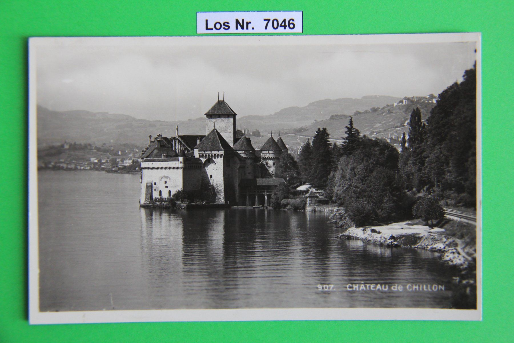 Ansichtskarten: CH Ansichtskarte Chateau de Chillon 30iger Jahre    Los 7046 – Gebraucht aus Volken von jukon65