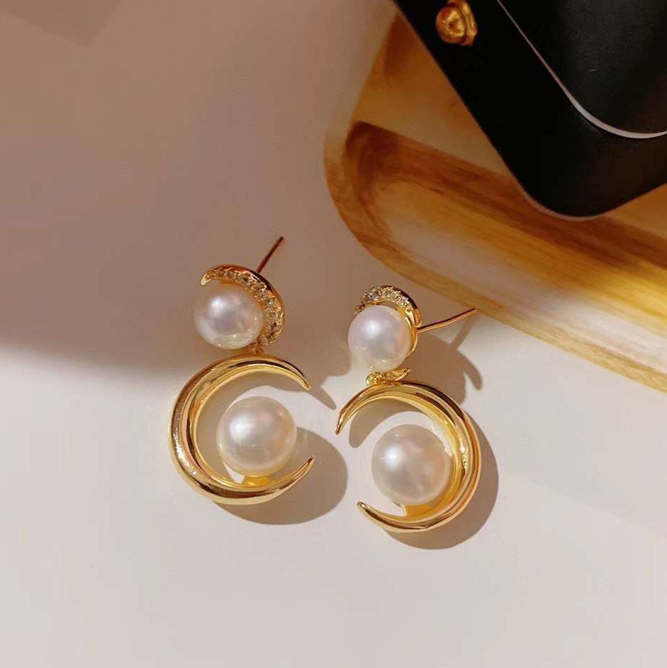 Orecchini pendenti & Orecchini a lobo: Boucles d’oreilles Clair de Lune – Nuovo e nell'imballaggio originale da St-Maurice venduto da Sandrinette123 2