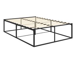 Metallbett ANKARA 140 x 200 x 45 cm schwarz