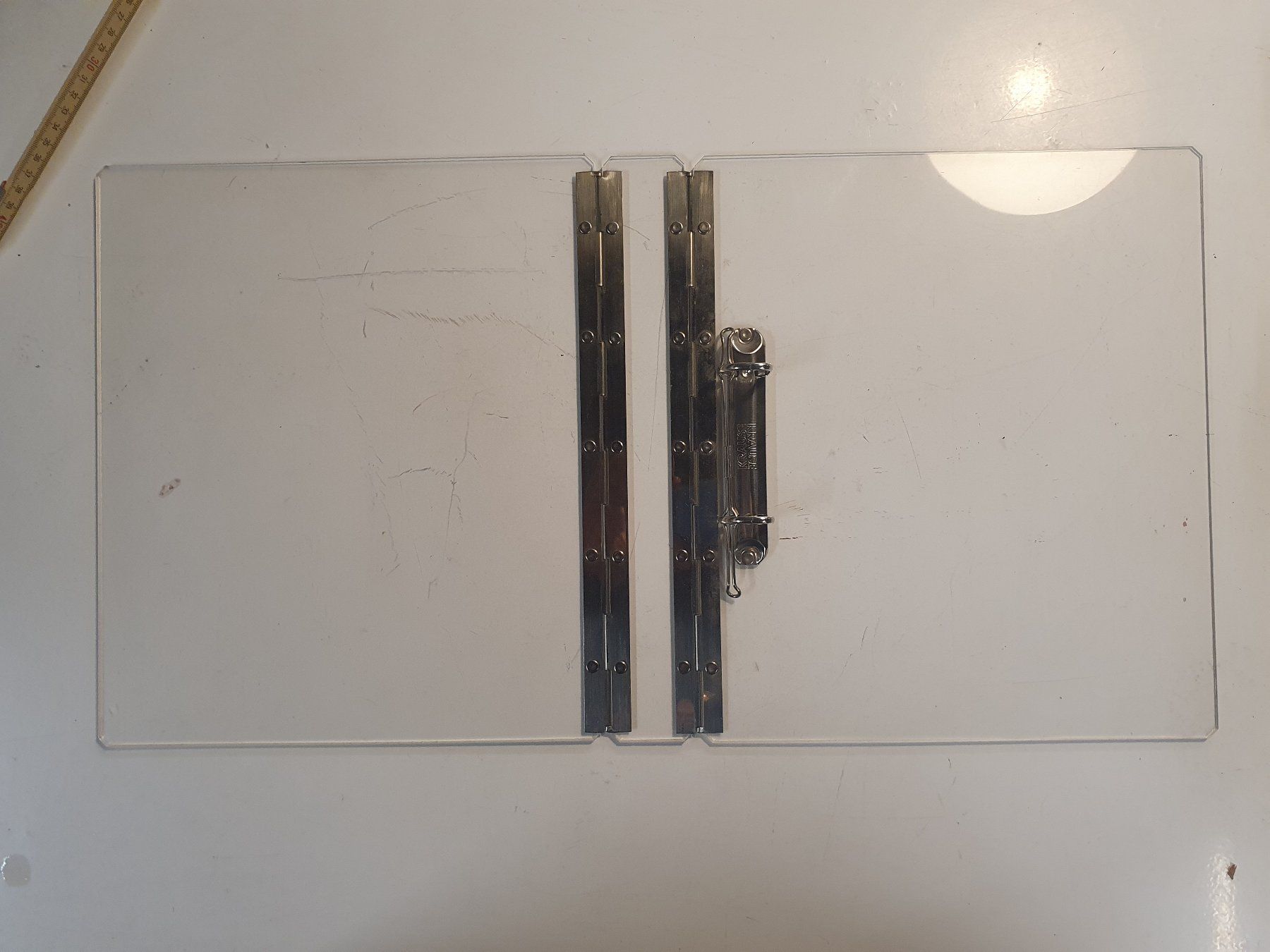 Ordner: Krause Plexiglasordner durchsichtig – Gebraucht aus Zürich von loosebone 1
