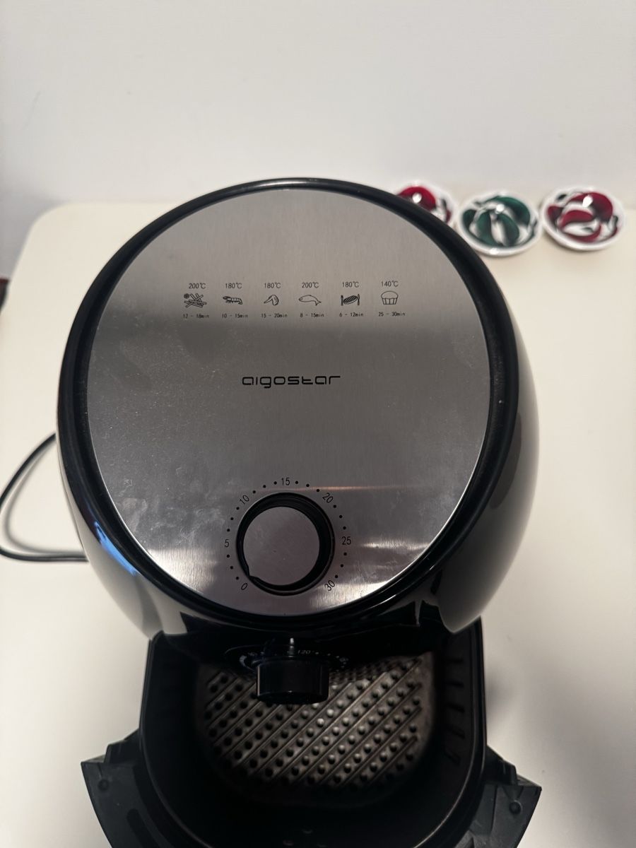 Elettrodomestici da cucina: moderne Heissluftfritteuse (schwarz) – Usato da Zürich venduto da was_nfx2 2