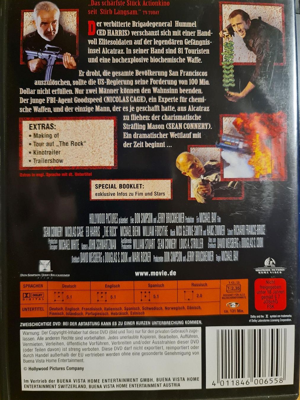 Tutti i DVDs: The Rock special edition – Usato da Dintikon venduto da Vexi 1