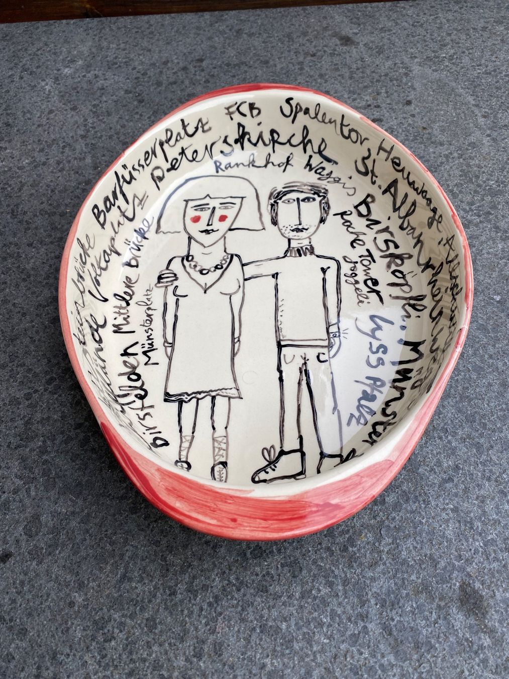 Ciotole: Kunstkeramik basel schale magden – Usato da Birsfelden venduto da zigzag03 1