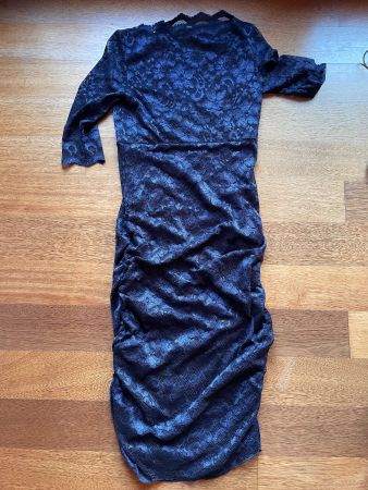 Blaues Kleid Umstandsmode XS
