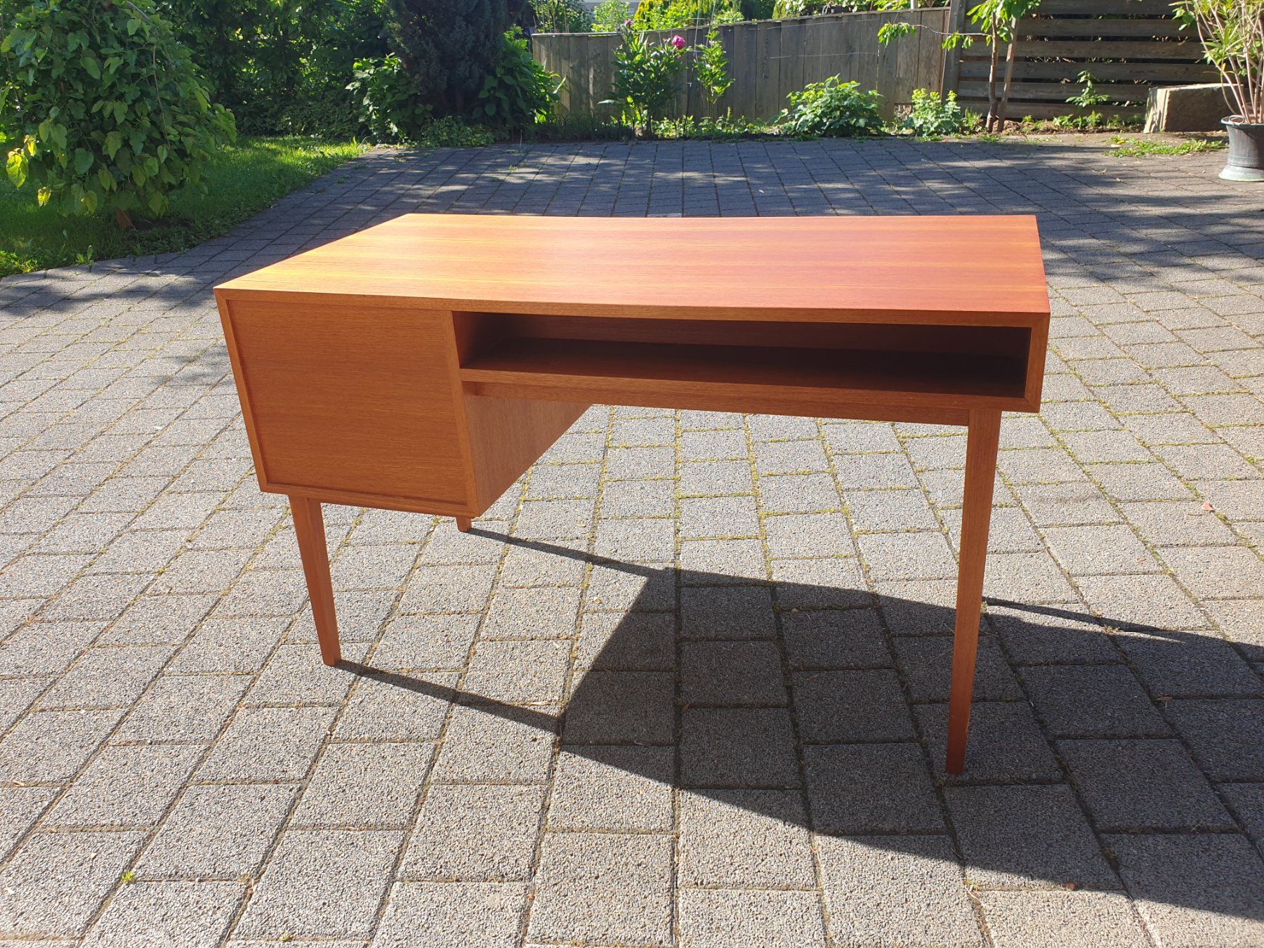 Scrivanie: Teak Pult/Schreibtisch 60jahre – Usato da rebstein venduto da spacy73 4
